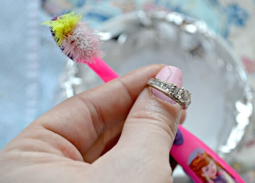 Cleaning your vintage style ring