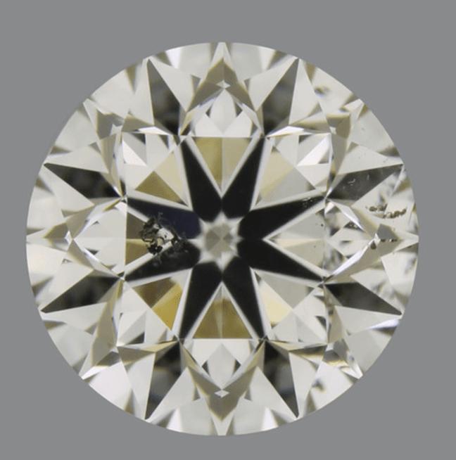 inclusions in the diamond